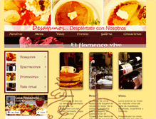 Tablet Screenshot of lorcarestaurante.com